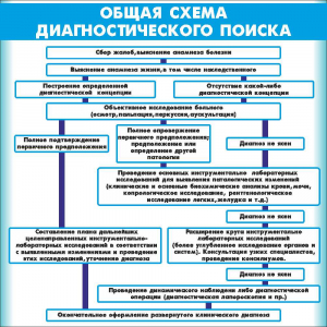 Общая схема диагностического поиска